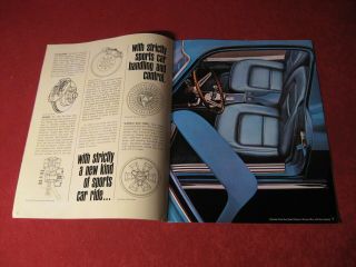 1965 Chevy Corvette Sales Dealership Showroom Brochure Booklet GM 4