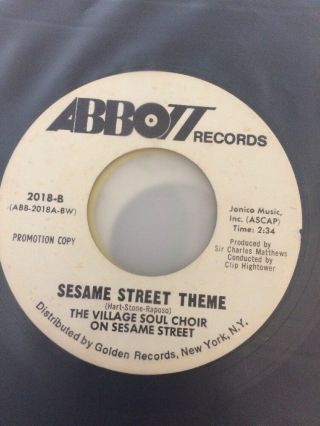 The Village Soul Choir ABC’s Sesame Street Theme Promo Kiddie Funk Breaks 2