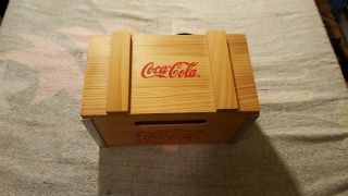 Coke Cola Crate Clock Radio Alarm Clock