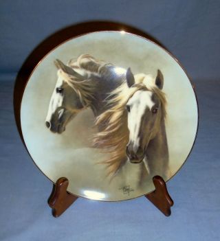 The Andalusian By Fred Stone Horse Collector Plate American Artists With