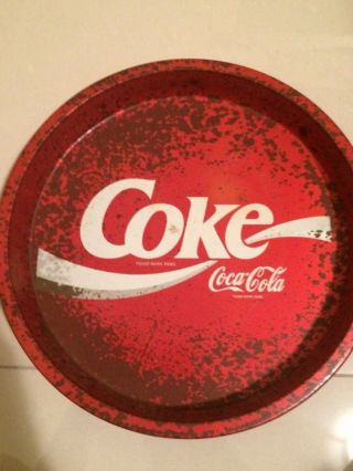 Coca Cola 80’s Metal Drinks Tray