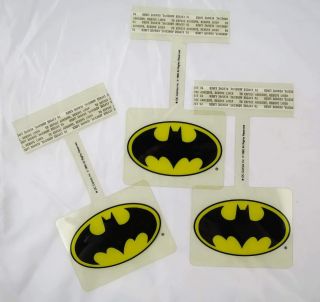 Batman Bat Symbol Shelf Danglers Talkers 1992 Buyer Gets 3 Three