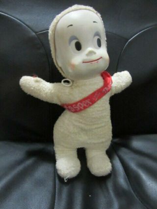 Vintage Casper The Friendly Ghost 1961 Talking Mattel Doll