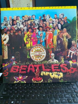 1985 Beatles Mfsl Sgt Pepper Lp