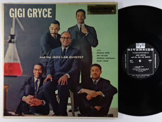 Gigi Gryce - And The Jazz Lab Quintet Lp - Riverside - Rlp 1110 Stereo Dg Vg,