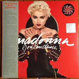 Madonna You Can Dance - Red Vinyl,  Poster - Us Lp Album