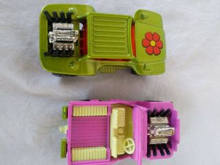 MATCHBOX SUPERFAST 13 BAJA BUGGY & 2 JEEP HOT ROD - with 5