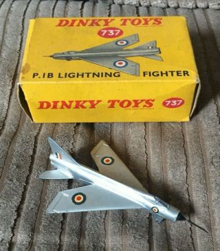 Vintage Dinky 737 P.  I.  B.  Lightning Fighter