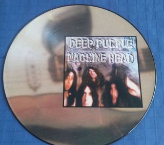 Picture Disc Deep Purple - Machine Head,  Poster - Emi - Exc,