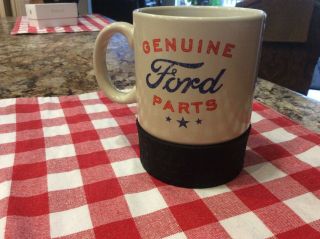 Ford Parts Coffee Mug “ Open Road Brands” Rubber Bumper Cover