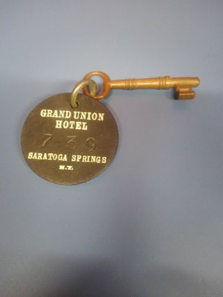 Historic Grand Union Hotel Saratoga Springs Ny Room Key Broadway Room 739
