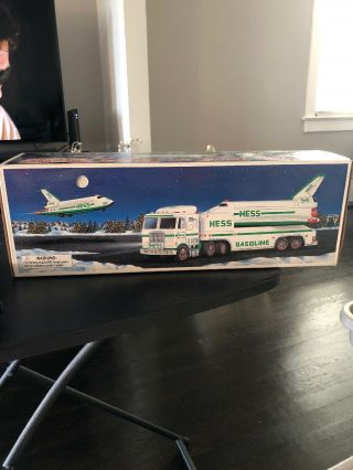 1999 Hess Toy Truck And Space Shuttle Nib