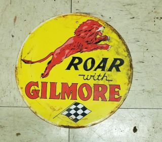 Roar With Gilmore Tin Sign.