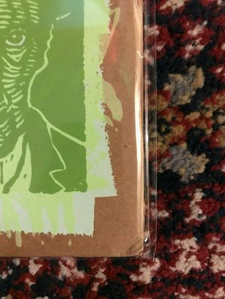 Melvins Honky Lp Reissue Green On Green Glow In The Dark Amrep