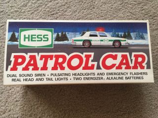1993 Hess Truck (patrol Police Car)
