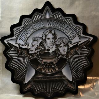 The Police 10 " Vinyl Badge Picture Disc Zenyatta Mondatta Don 