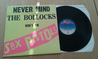 Sex Pistols Never Mind The Bollocks Vinyl Lp (1977 Virgin Records)