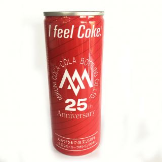 Mikuni Bottler Company 25yrs Anniversary Coca Cola Coke Can From Japan Rare