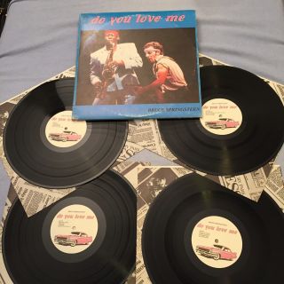 Bruce Springsteen " Do You Love Me " 4lp Rare Black Vinyl - No Color - Live 1984