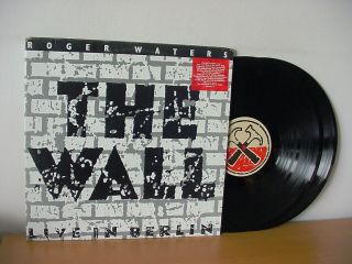 Roger Waters The Wall Live In Berlin Promo Vinyl 2lp Mercury 846 611 Pink Floyd