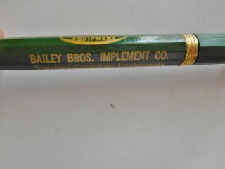 Vintage John Deere Mechanical Pencil Baily Bros.  Concordia MO Early 4 Leg Deere 4