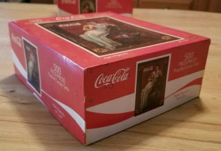 5 Different Coca - Cola 500 Piece Puzzles & 8