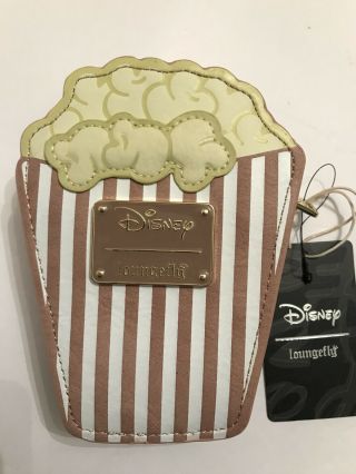 Disney Loungefly Dumbo Popcorn Coin Bag & Circus Tent Tumbler 5