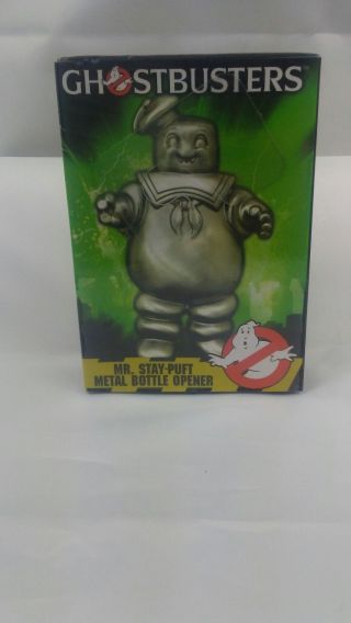 Ghostbusters Mr.  Stay - Puft Metal Magnetic Bottle Opener