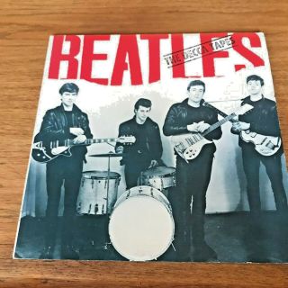 The Beatles The Decca Tapes 1979 Circuit Records London Uk Pete Best Vg Purple