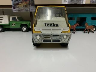 Vintage Mighty Tonka Car Carrier Truck 4