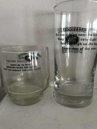 Jack Daniels Tennessee Squire Glass Set 2