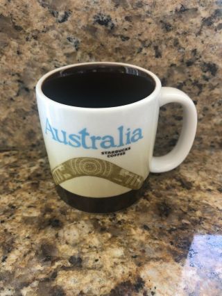 Australia Starbucks Collector Series Demitasse Espresso Mini Mug 3 Oz