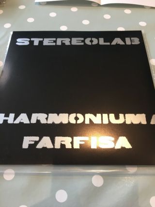 Stereolab Harmonium/farfisa Rare 7” Mail Order Only Amber Vinyl Only 1306 Copies