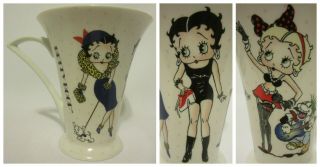 Betty Boop Coffee Cup Mug 2000 Centric Porcelain Vintage Through The Years Gift