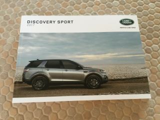 Land Rover Discovery Sport Prestige Sales Brochure 2017 Usa Edition