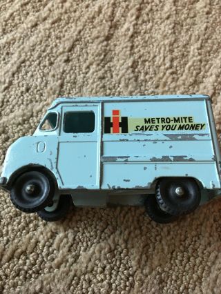 Vintage International Harvester Metro - Mite Saves You Money Coin Bank Toy Truck