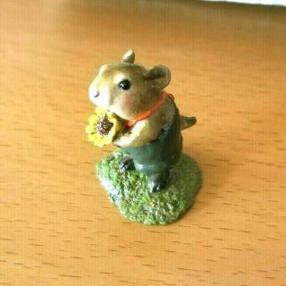 Wee Forest Folk Fb - 01 Woodchuck Retired Repaired