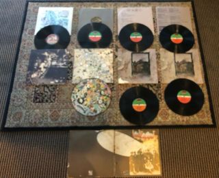 Led Zeppelin Records 5 Album Total 6 Vinyl Lp’s 2 3 4 In Thru The Out Door