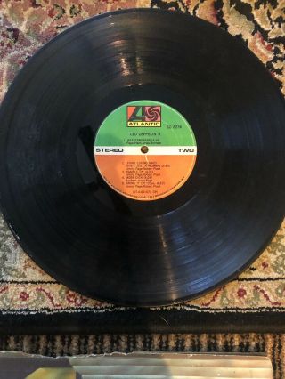 Led Zeppelin Records 5 Album Total 6 Vinyl Lp’s 2 3 4 In Thru The Out Door 5