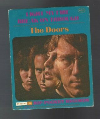 The Doors - " Light My Fire " - Hip - Pocket Record Hp - 9 (45 Rpm)