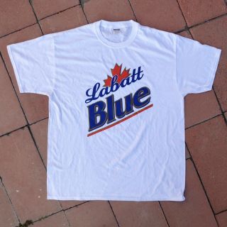 Labatt Blue Canadian Beer T - Shirt Size Xl