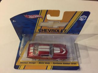 Hot Wheels - Custom Design 1:43 Scale - ' 70 Chevrolet Camaro - Red 2