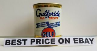 Gulfpride Oil Mini Can Bank On Ebay 2 7/8 " High