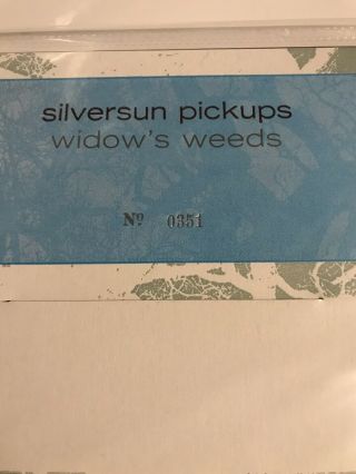& Silversun Pickups - Widow’s Weeds 2xLP PINK/BLUE Vinyl 351/500 3