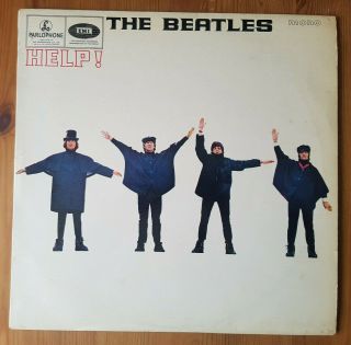 The Beatles : Help.  1965 Uk Mono Vinyl Iss.  1st Press.  (parlophone Pmc 1255)