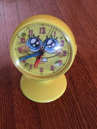 Nickelodeon Spongebob Squarepants Portable Clock Battery