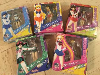 Sailor Moon Dolls.  Set Of Five.