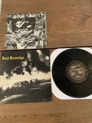 Dead Kennedys Fresh Fruit For Rotting Vegetables Irs 70014 1981 & Poster 1st Us