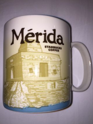 Starbucks Merida Mexico Global City Icon Mug Collector Series