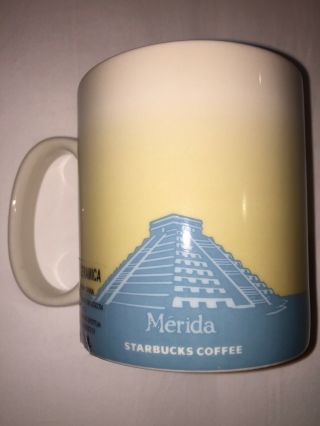Starbucks Merida MEXICO Global City Icon Mug Collector Series 2